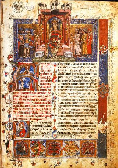 unknow artist Illuminated Chronicle